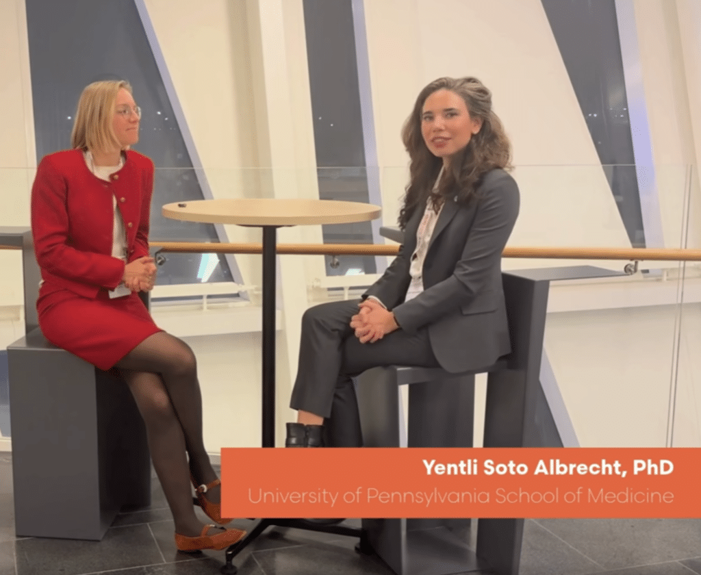 Yentli Soto Albrecht, PhD at ADPD 2026.